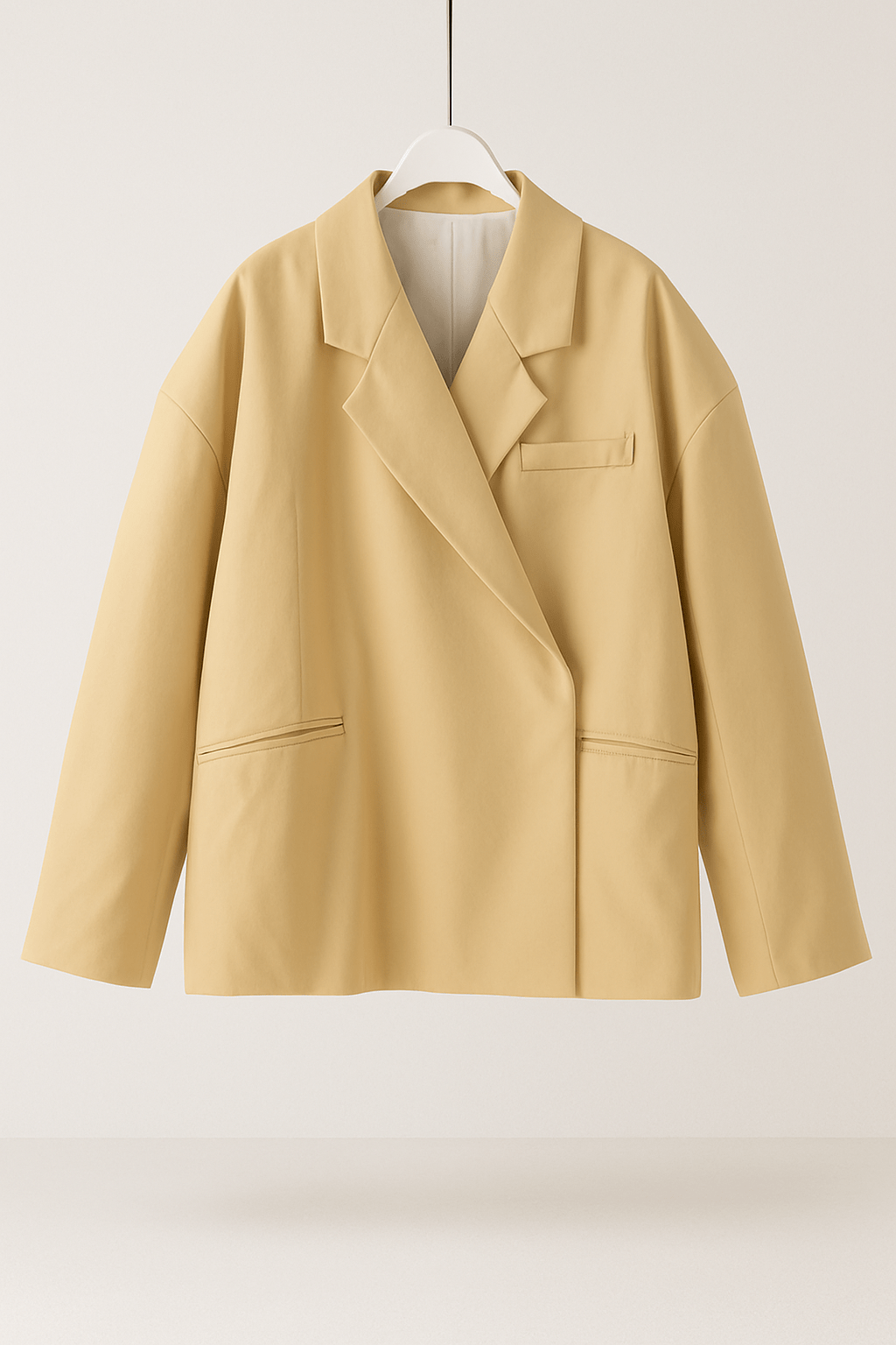 Damen Oversize Blazer Klassischer Schnitt