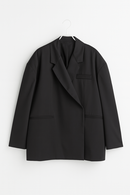 Damen Oversize Blazer Klassischer Schnitt