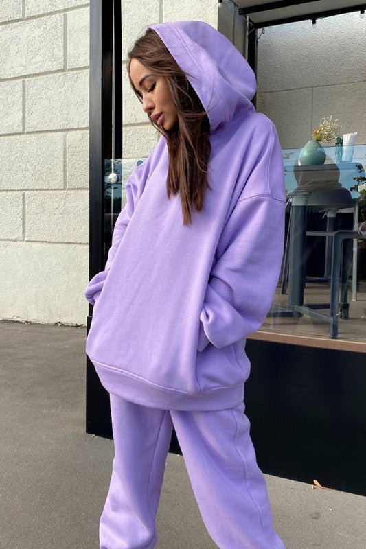 Damen Freizeitanzug Kapuzenpullover Jogginghose