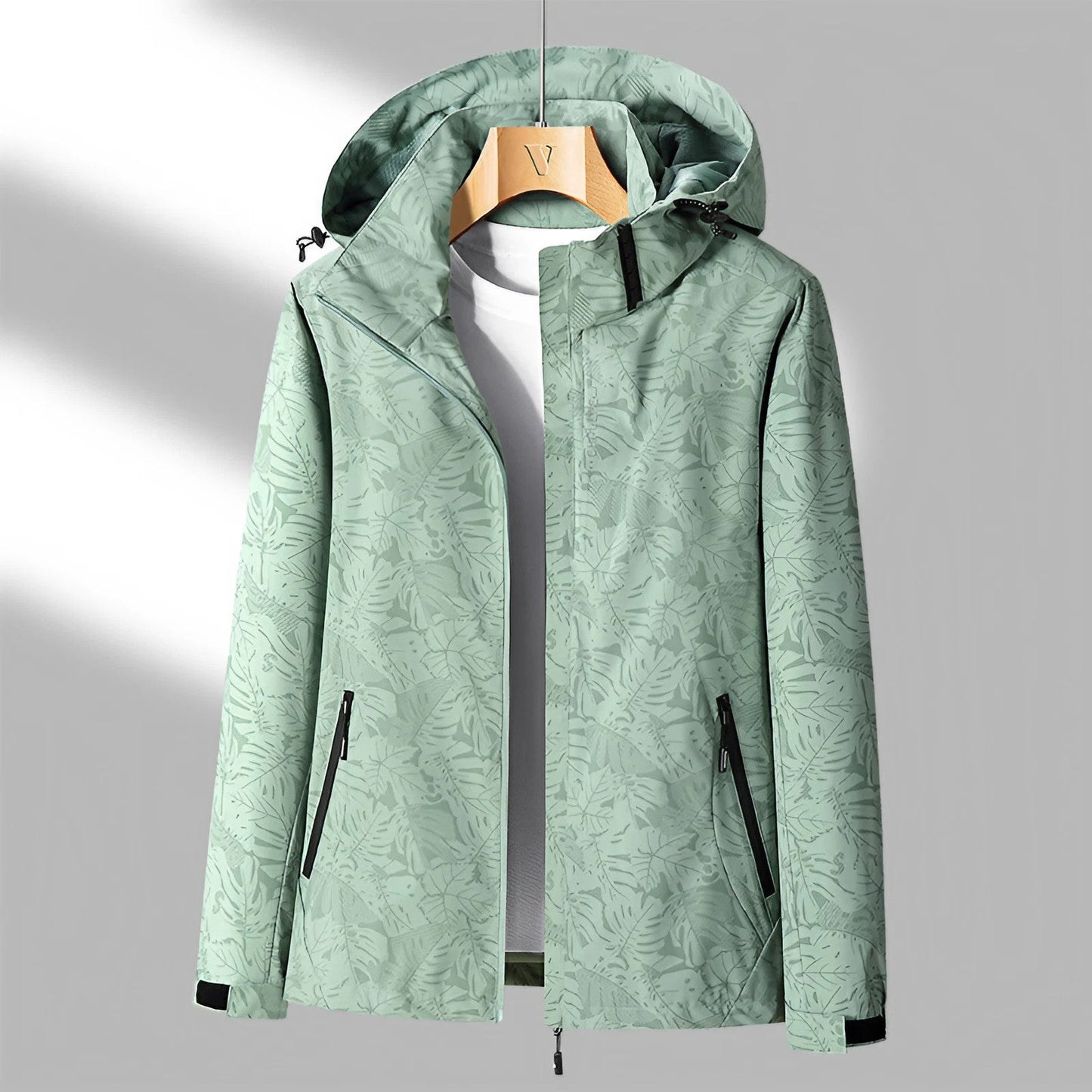 Leichte Outdoorjacke mit Kapuze Übergangsmodell für Herren und Damen