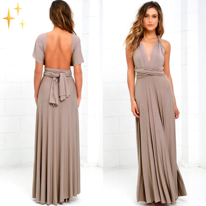 Norvielle Damen Multiway Wickelkleid