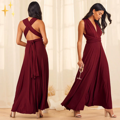 Norvielle Damen Multiway Wickelkleid