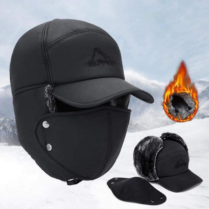 Winddichte Wintersportmütze mit Ohrenschützer Warm