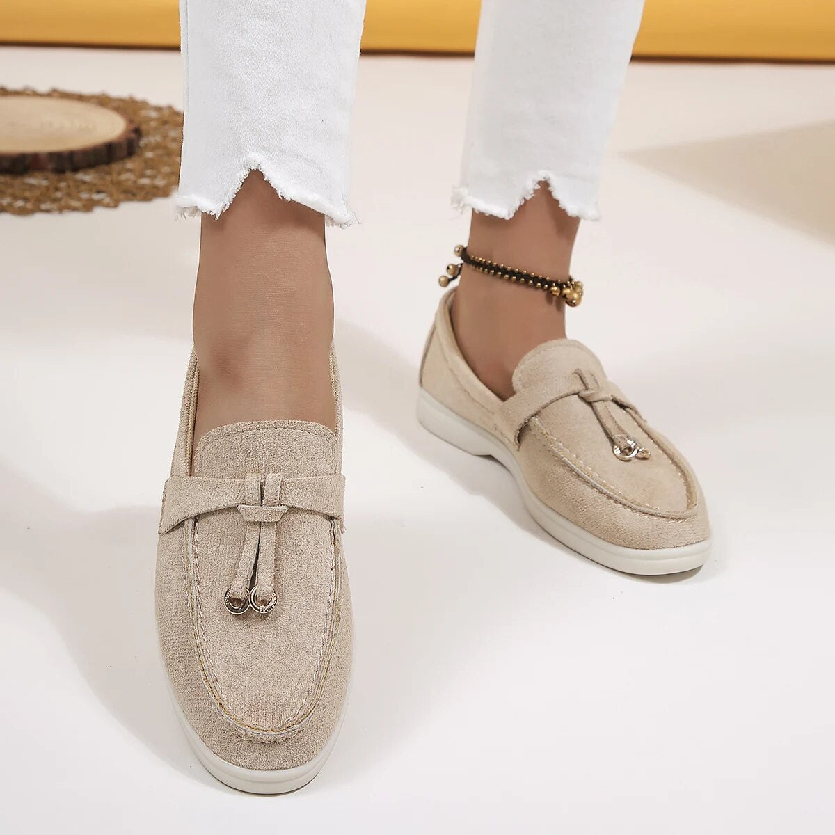 Norvielle Damen Wildschuhe Slipper
