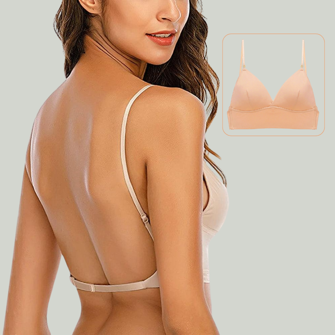 Norvielle Damen Bh Niedriger Rücken Bequem