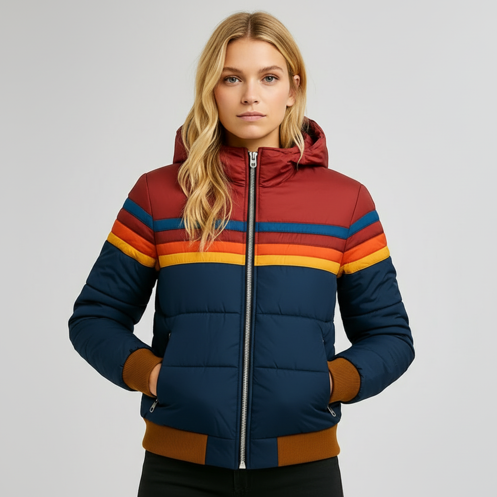 Thermojacke Windschutzjacke Isolierend Schwarz - Norvielle