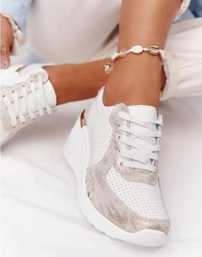 Damen Orthopädische Sneaker Bequem Stützschuhe Modern