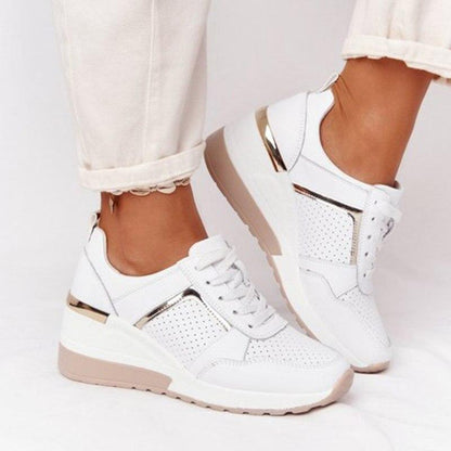 Damen Sneaker Bequem Hohe