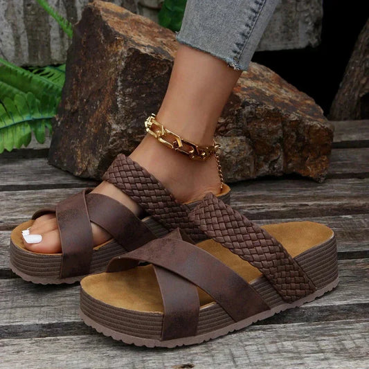 Anika Damen Orthopädische Sandalen Bequem Komfort - Norvielle