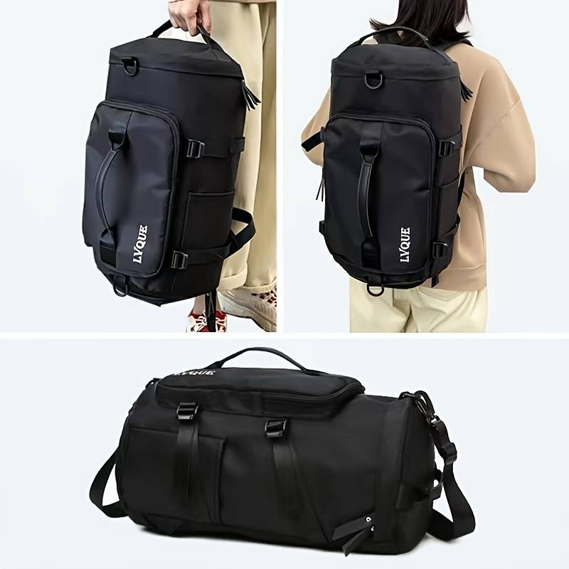 Wasserdichter Reiserucksack Robust Sportrucksack Schwarz - Norvielle