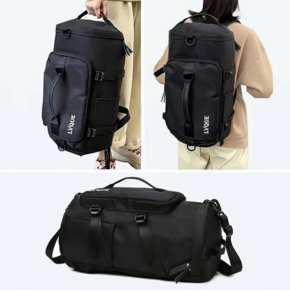 Wasserdichter Reiserucksack Robust Sportrucksack Schwarz - Norvielle