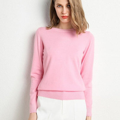 Livana Damen Pullover Weich