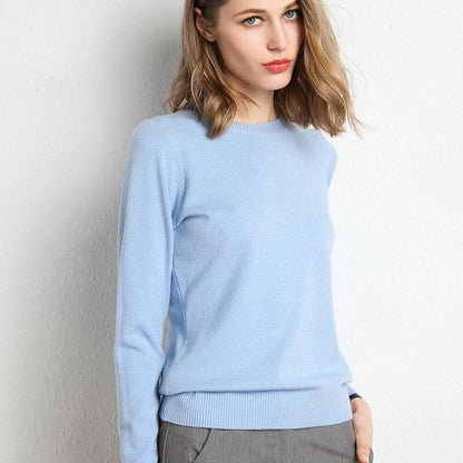 Livana Damen Pullover Weich