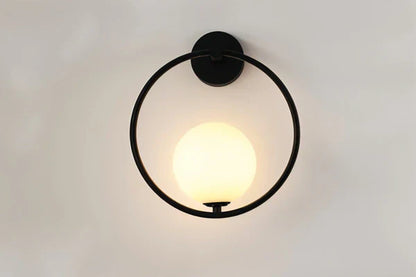 Goldene LED Kugelwandlampe Moderne Wandleuchte