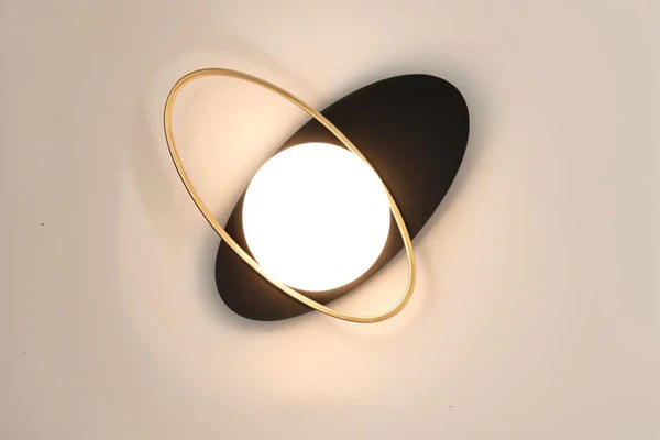 Goldene LED Kugelwandlampe Moderne Wandleuchte
