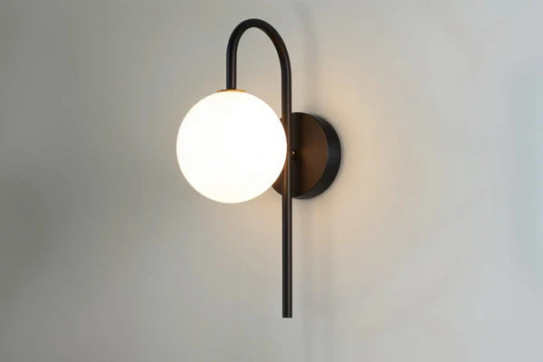 Goldene LED Kugelwandlampe Moderne Wandleuchte