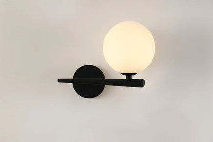 Goldene LED Kugelwandlampe Moderne Wandleuchte