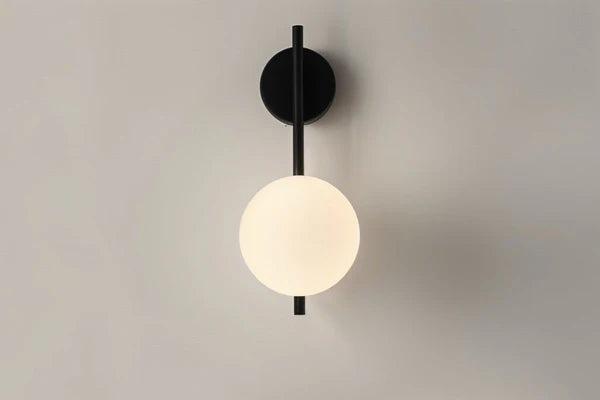 Goldene LED Kugelwandlampe Moderne Wandleuchte