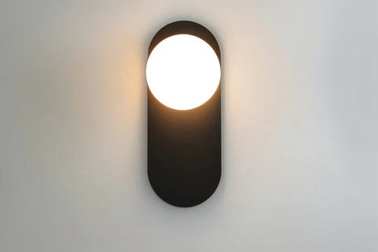Goldene LED Kugelwandlampe Moderne Wandleuchte