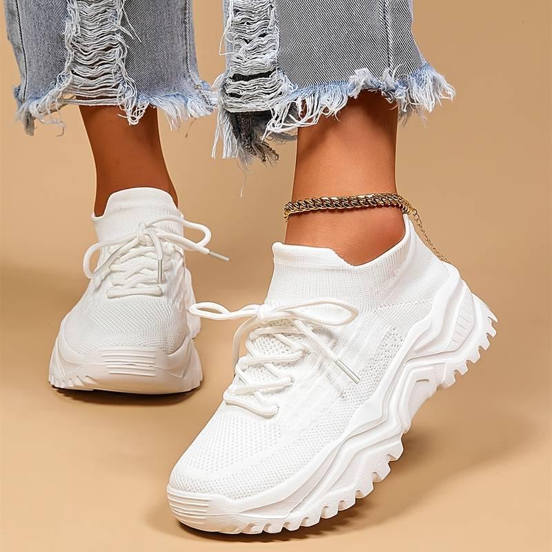 Damen Sneaker Calyra Comfort Chunky Sock Schuh - Norvielle
