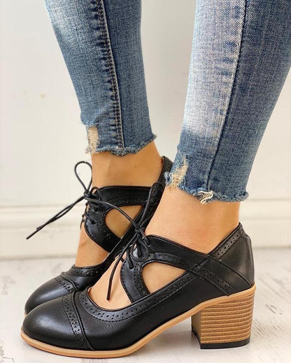 Damen Orthopädische Schuhe Retro Vintage Stil