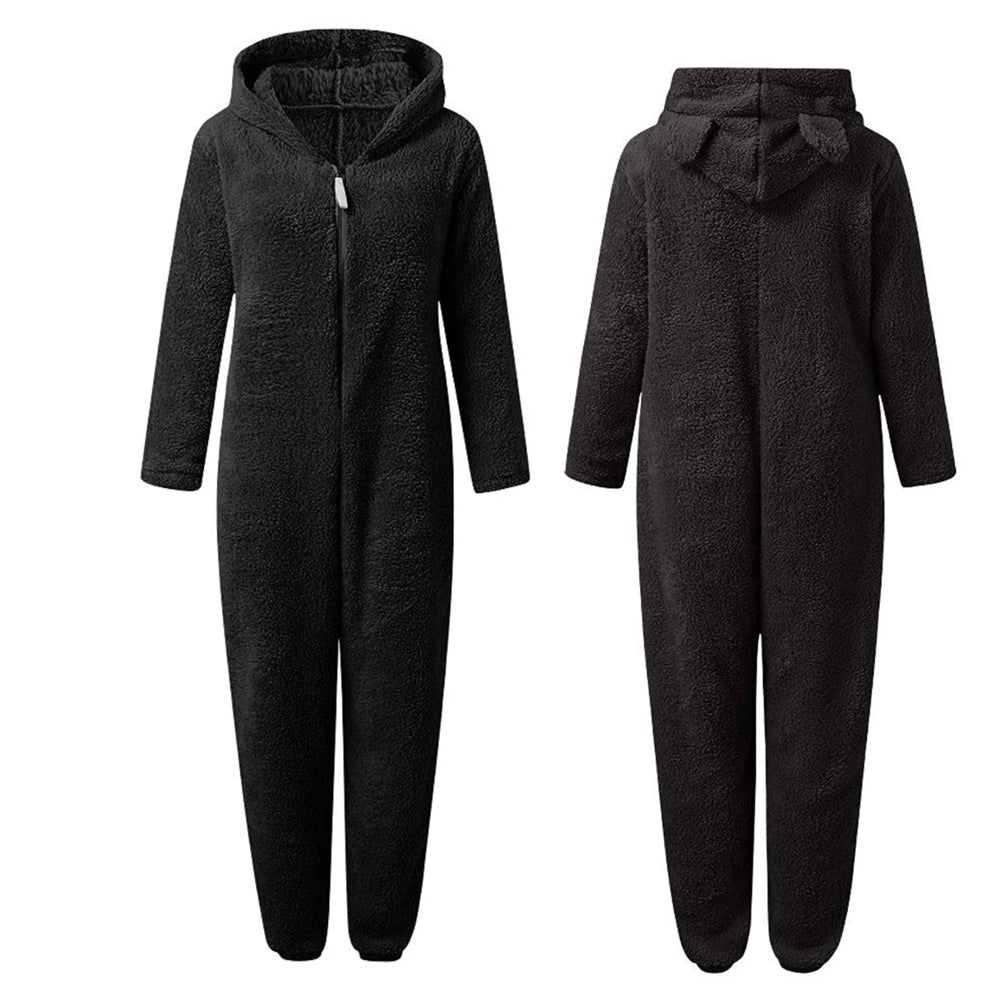 Weiche Damen Fleece-Overall Warm