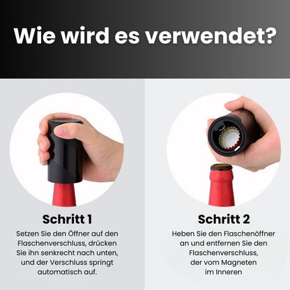 Flaschenöffner Set Wein- und Bieröffner Edelstahl
