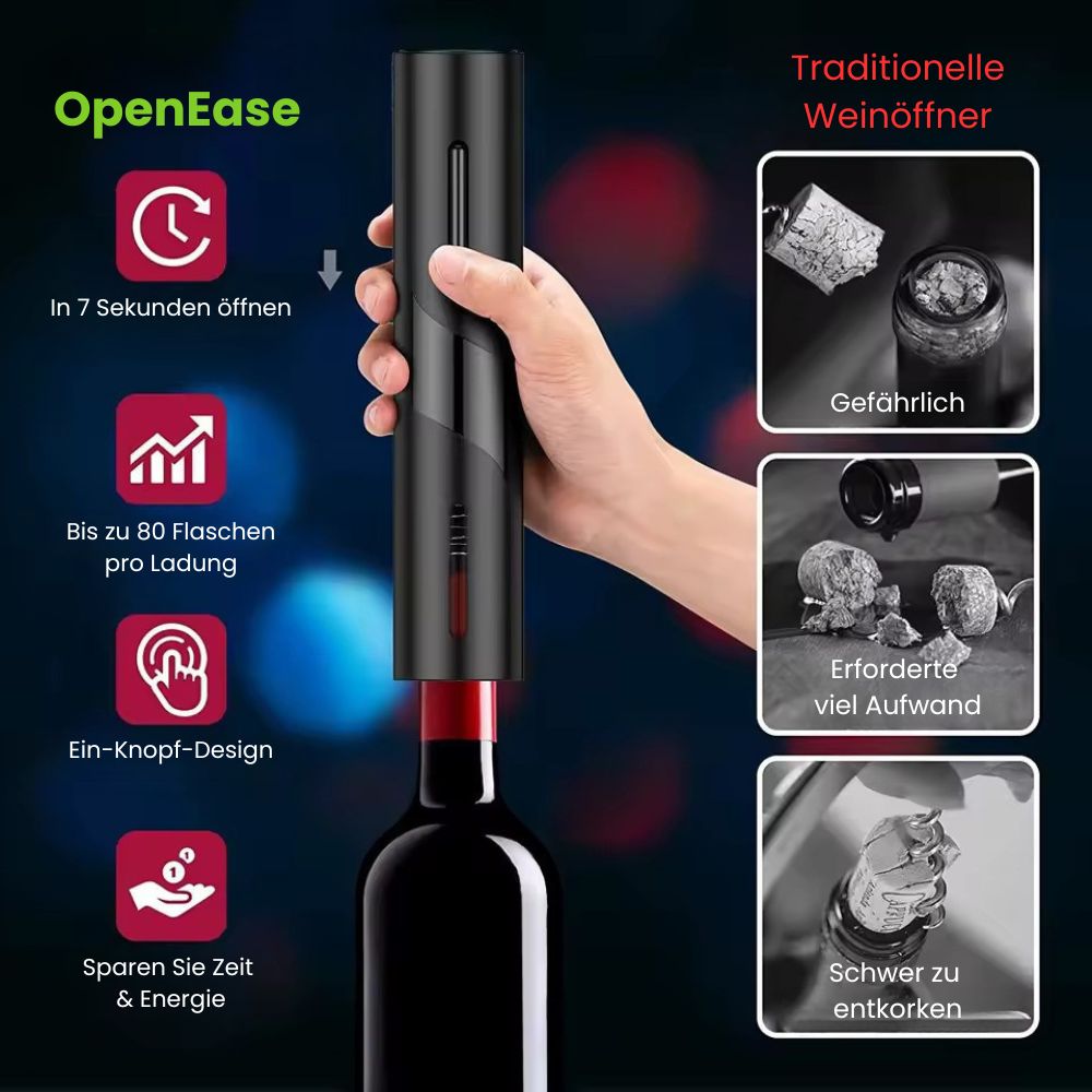 Flaschenöffner Set Wein- und Bieröffner Edelstahl