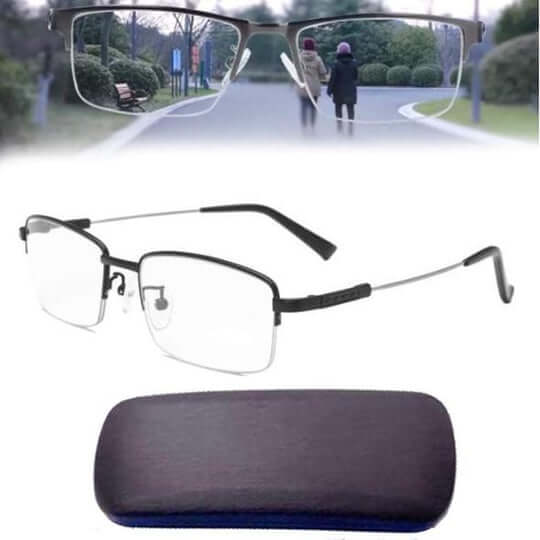 Intelligente Gleitsichtbrille Automatische Sehanpassung