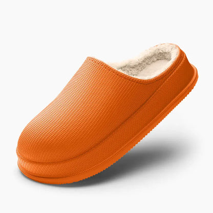 Norvielle Damen Slipper Wollfutter Warm Beige