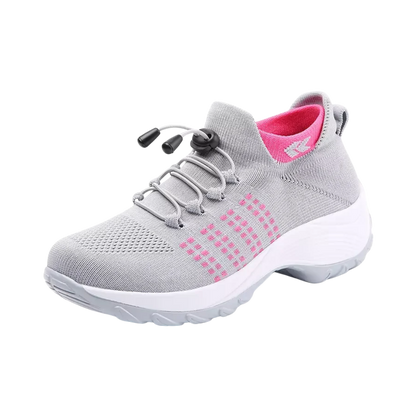 Orthopädische Damen Sneaker Bequem Komfortschuhe