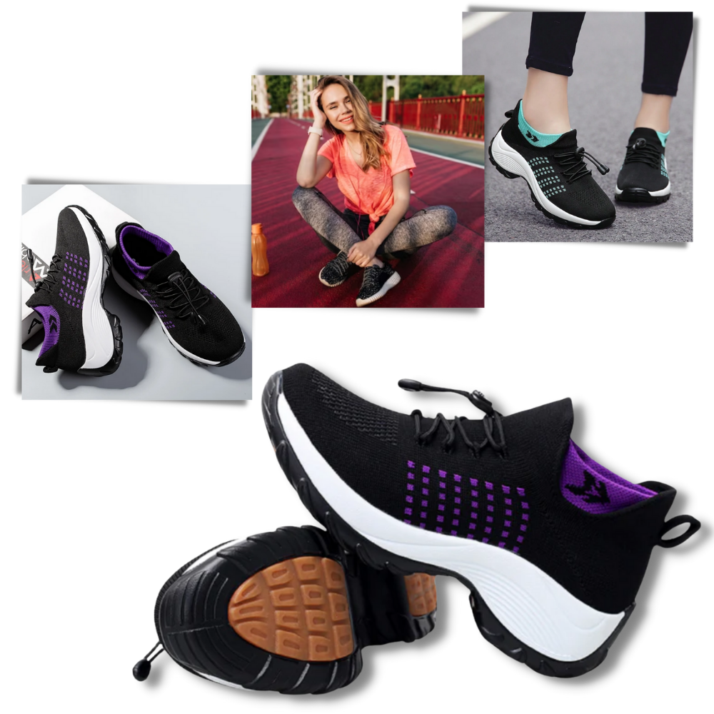 Orthopädische Damen Sneaker Bequem Komfortschuhe - Norvielle