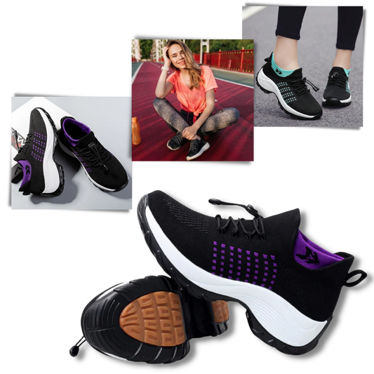 Orthopädische Damen Sneaker Bequem Komfortschuhe - Norvielle
