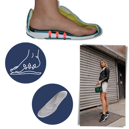 Orthopädische Damen Sneaker Bequem Komfortschuhe