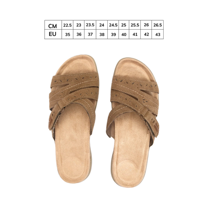 Damen Sandalen Orthopädische Einlegesohlen Offene Zehen