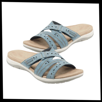 Damen Sandalen Orthopädische Einlegesohlen Offene Zehen