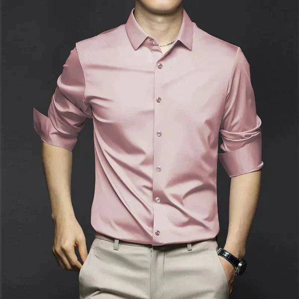 Herren Slim Fit Hemd aus Baumwolle für Frühling