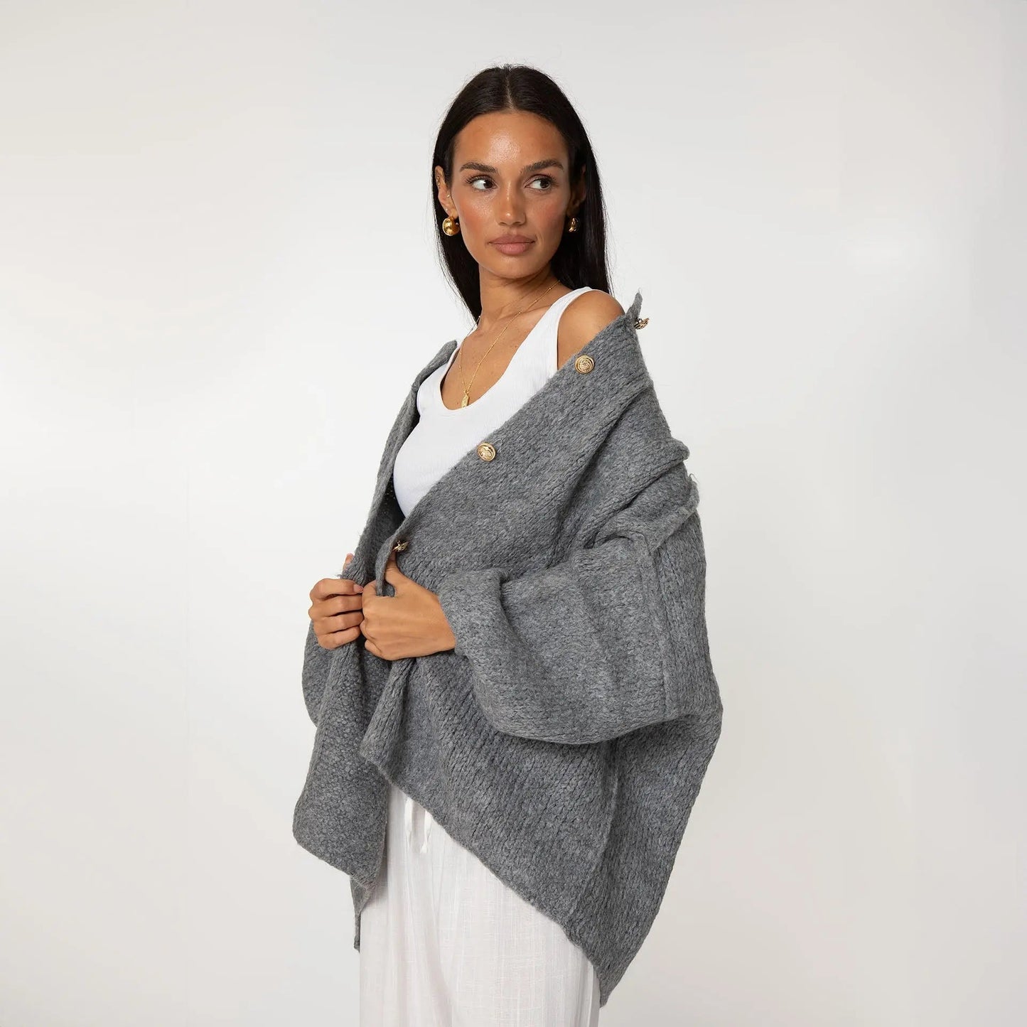 Bella | Übergroße Strickjacke Zendoo.de