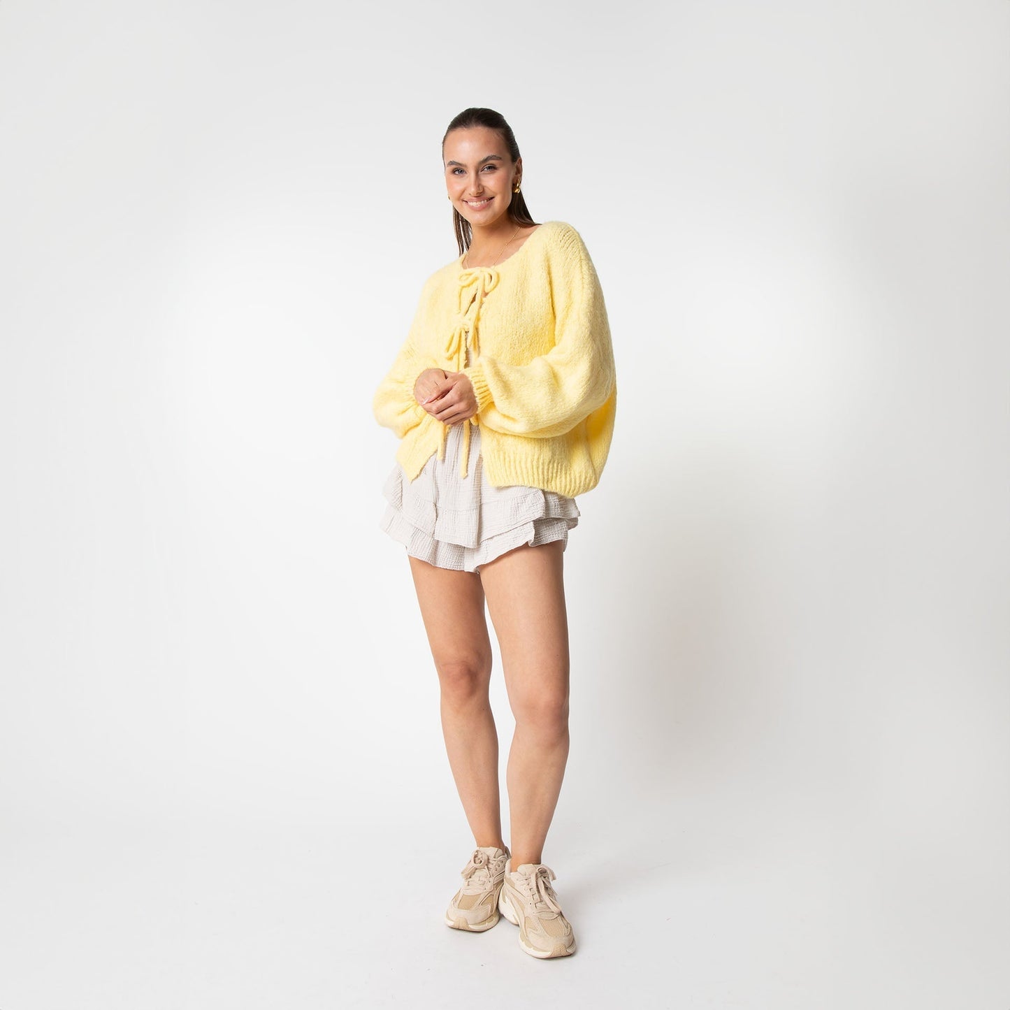 Norvielle Damen Übergroßer Cardigan