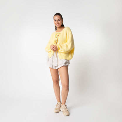 Norvielle Damen Übergroßer Cardigan
