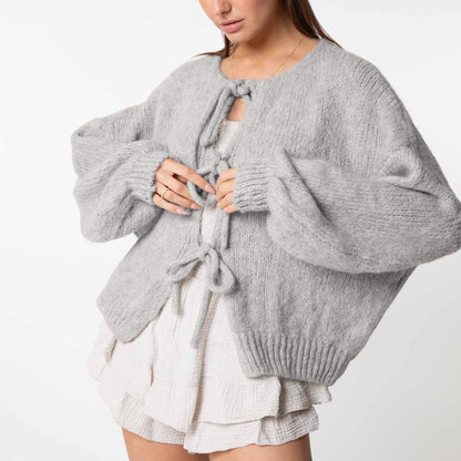 Norvielle Damen Übergroßer Cardigan
