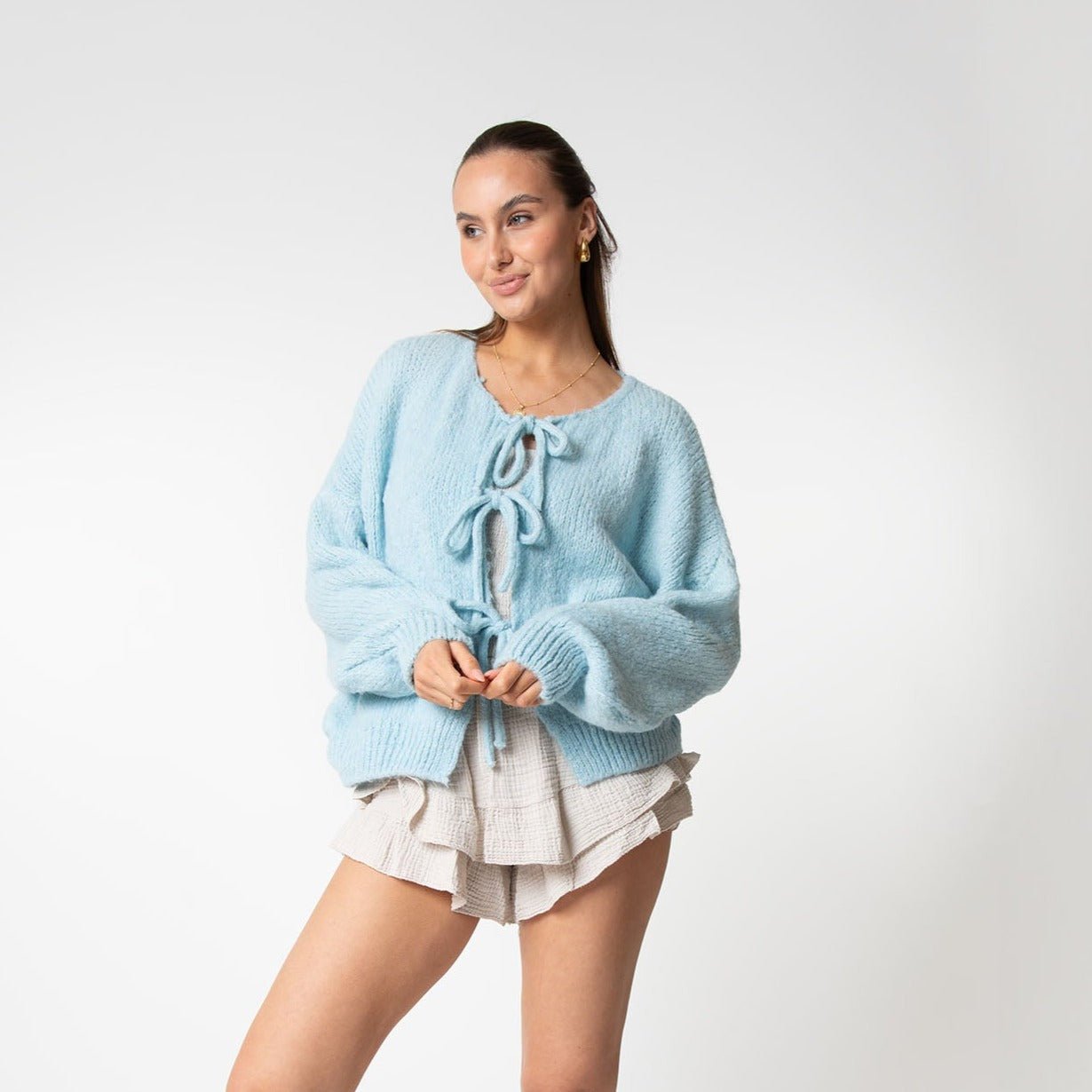Norvielle Damen Übergroßer Cardigan