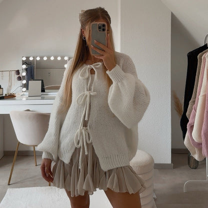 Norvielle Damen Übergroßer Cardigan