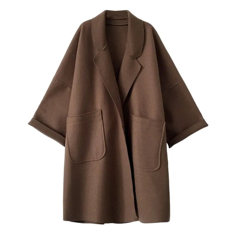 Damen Trenchcoat Oversized