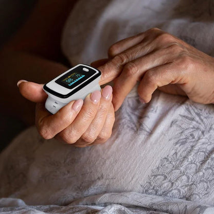 Kontaktloser Sauerstoff- & Pulsmesser wird zu:
Pulsoxymeter Kontaktlos