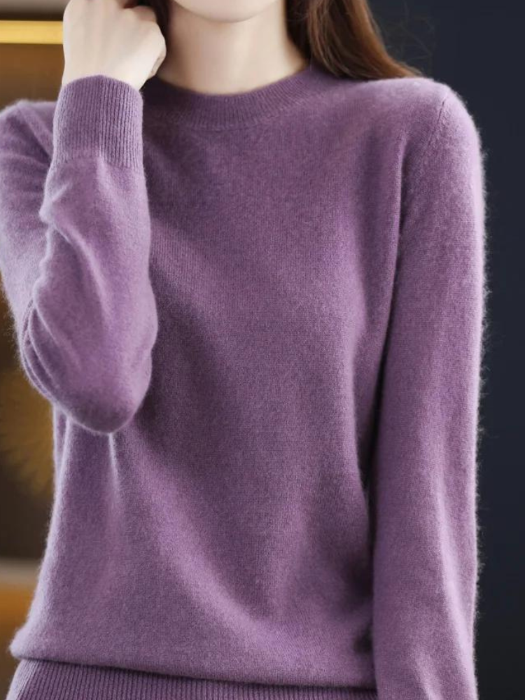 Damen Klassische Wollpullover