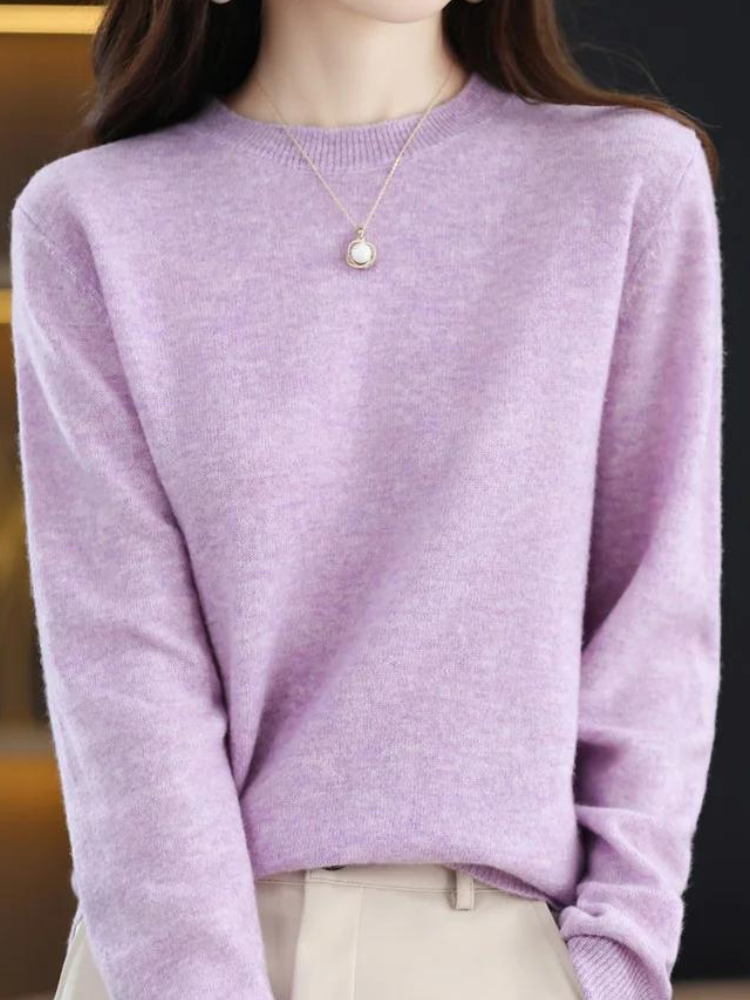 Damen Klassische Wollpullover