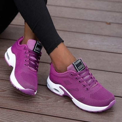 Liorana Damen Sneaker für ganztägigen Komfort