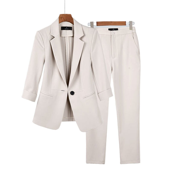 Norvielle Damen Businessanzug Elegant