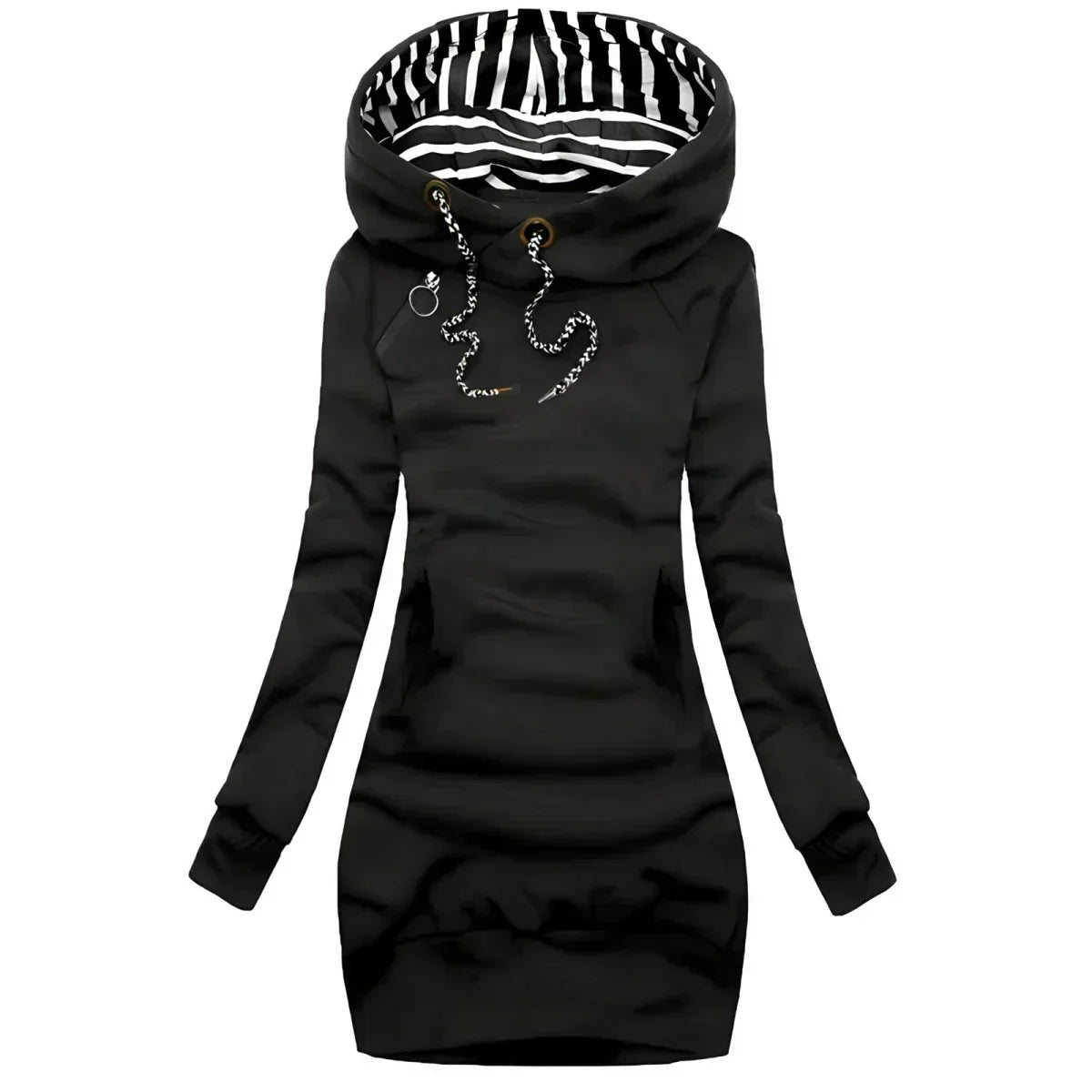 Weiches Damen Winter Sweatshirt Gemütlich Grün